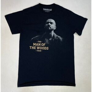 Justin Timberlake The Man Of The Woods Tour T-shirt Women Small Black Music